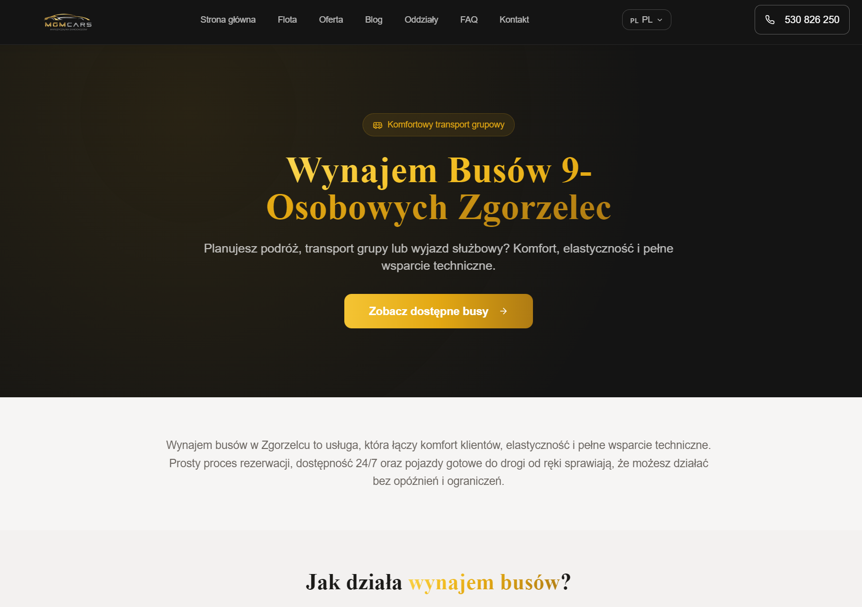 Wynajem busów w Zgorzelcu - wygodny sposób na podróż w większej grupie