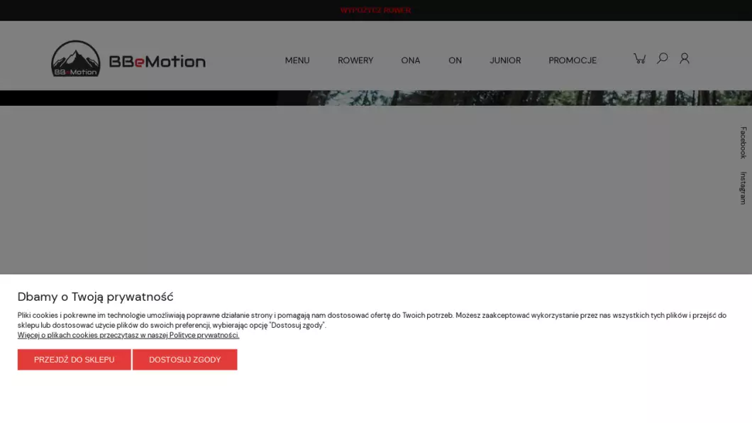 Internetowy sklep rowerowy Bielsko-Biała | BBeMotion