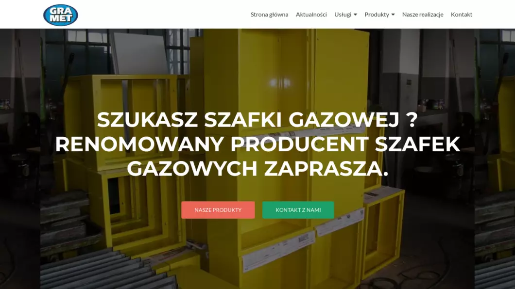 GRA-MET - Szafki Gazowe